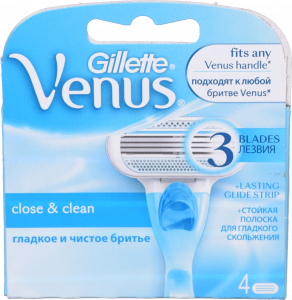 Картридж д/гоління Gillette 4 шт. Venus