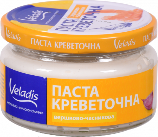 Паста креветочна Веладіс 150/160 г вершково-часникова