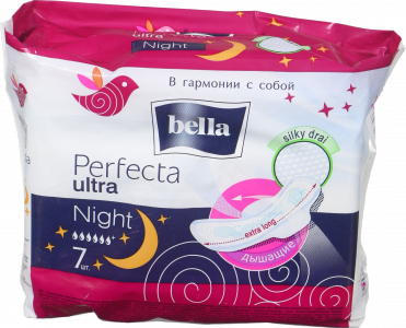 Прокладки Bella 7 шт. Perfecta Ultra Night