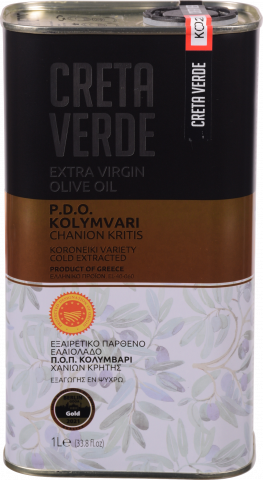 Олія оливкова Crete Verde 1 л з/б Extra Virgen