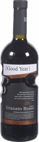 Вино Болград Good Year Granato Rosso 0,75 л н/сол. червон.