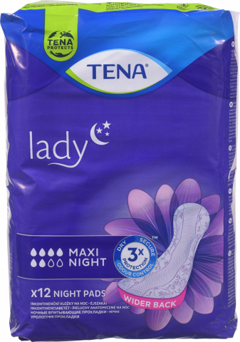 Прокладки урологічні Tena 12 шт. Lady Maxi Night