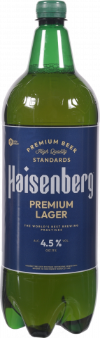 Пиво Haisenberg 1,8 л пл. Преміум Лагер
