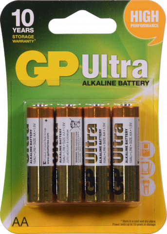 Бат GP LR6 Ultra уп. 4 шт.