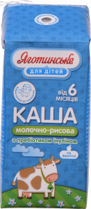 Каша Яготинська 2 200 г молочно-рисова