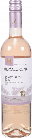 Вино Меццакорона Піно Гріджіо Розе Носіо 0,75 л сух. рожеве