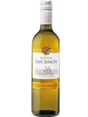 Вино белое сухое Шардоне Castillo San Simon, 0.75 л