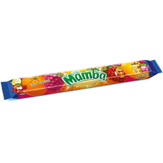Жевательные конфеты ассорти Mamba, 26.5 г