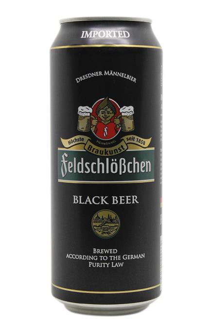 Пиво темное фильтрованное Feldschlobchen, 0.5 л ж/б