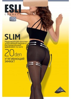Колготки Slim 20 den черный, р. 3