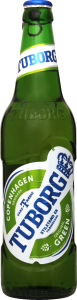 Пиво светлое Tuborg green, 0.5 л
