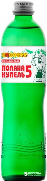 Вода минеральная  Алекс Поляна Купель-5, 0.5 л