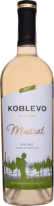 Вино белое полусладкое Бордо Мускат Коблево, 0.75 л