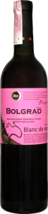 Вино розовое полусладкое Блан де Нуар Болград, 0.75 л