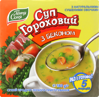 Суп гороховый с беконом Тётя Соня, 180 г