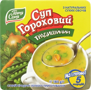 Суп гороховый Тётя Соня, 180 г