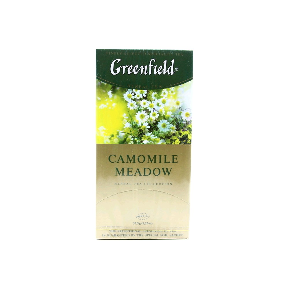 Чай травяной пакетированный Greenfield Camomile Meadow, 1.5 г*25 пак.