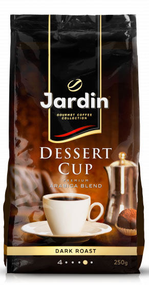 Кофе зерновой Dessert Cup Jardin, 250 г