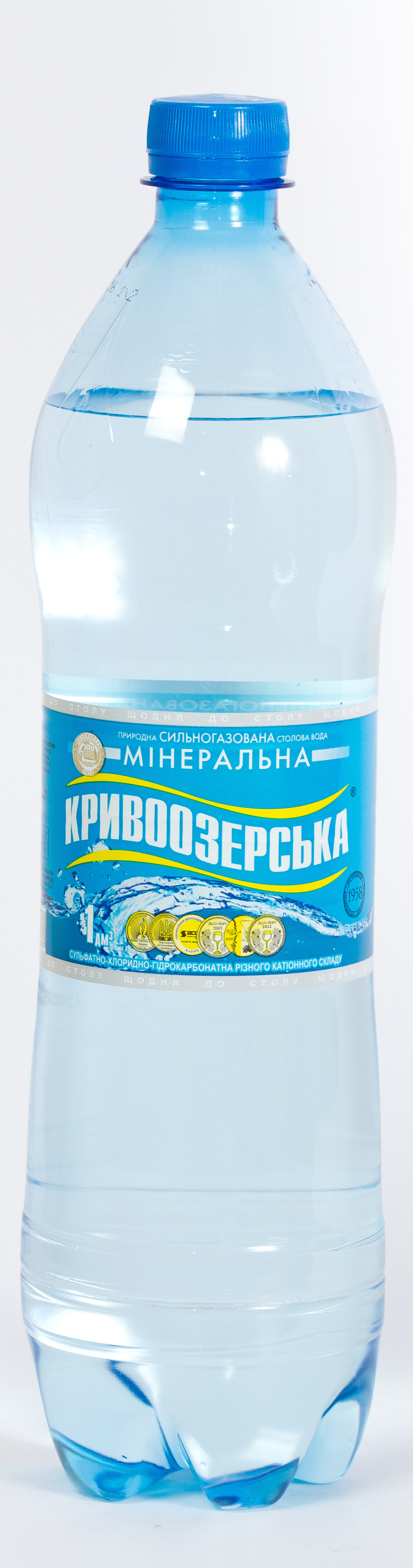 Вода газированная Кривоозерская, 1 л