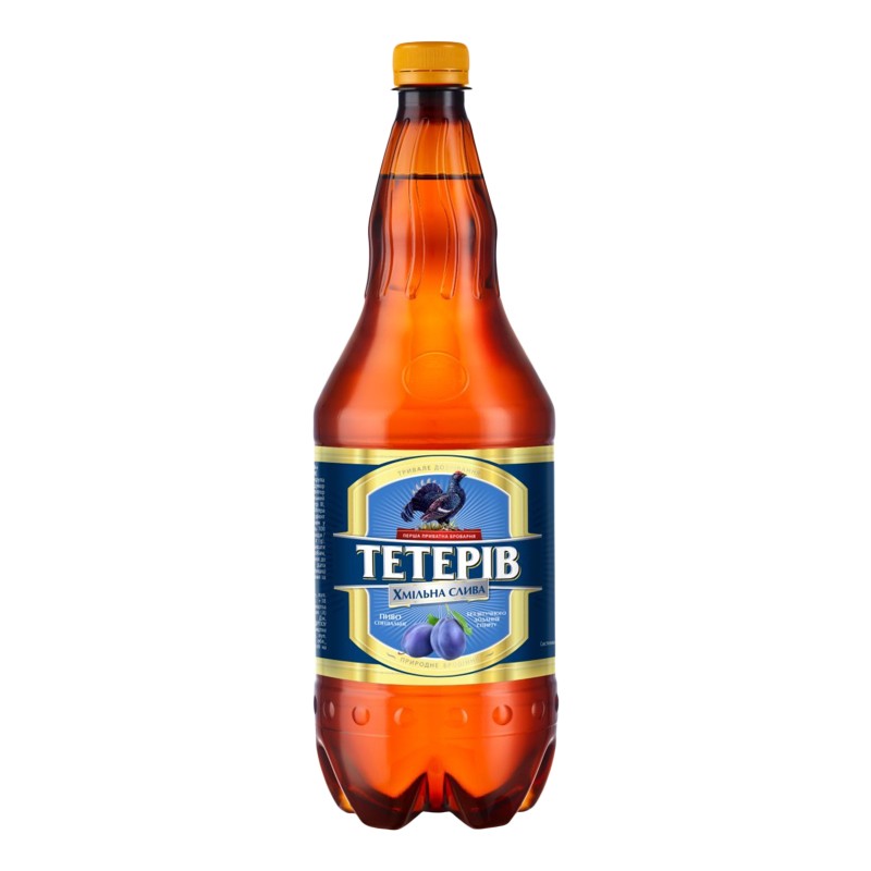 Пиво специальное крепкое Тетерев хмельная слива, 1.2 л