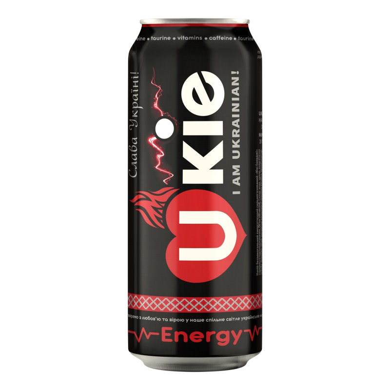 Энергетический напиток Ukie Energy, 0.5 л
