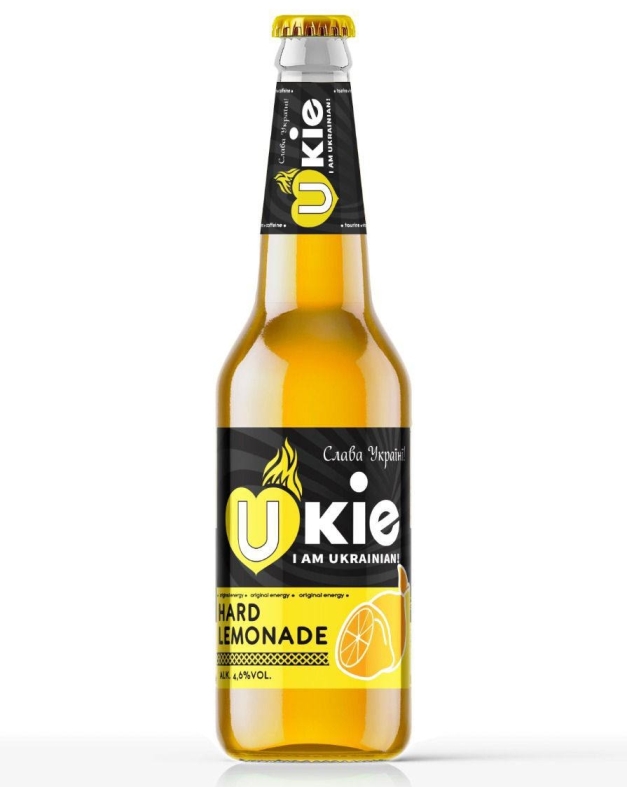 Напиток слабоалкогольный Hard Lemonade Ukie, 0,45 л
