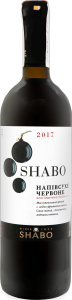 Вино красное полусухое Шабо классик, 0.75 л