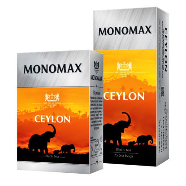 Чай черный листовой Цейлон Monomax, 90г