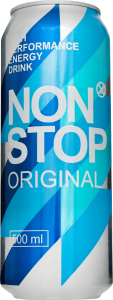 Энергетический напиток безалкогольный Non stop, 0.5 л ж/б