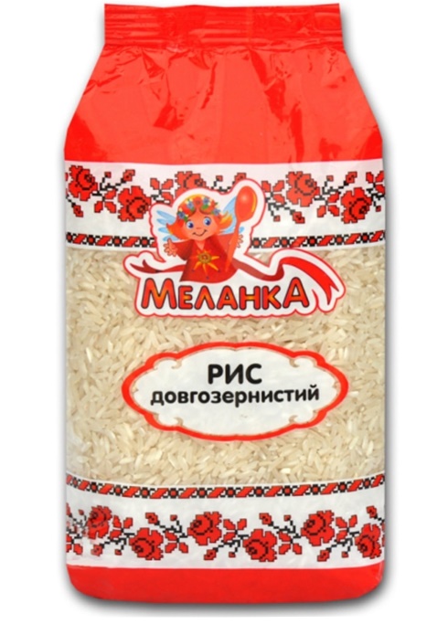 Рис длиннозернистый Меланка, 800 г