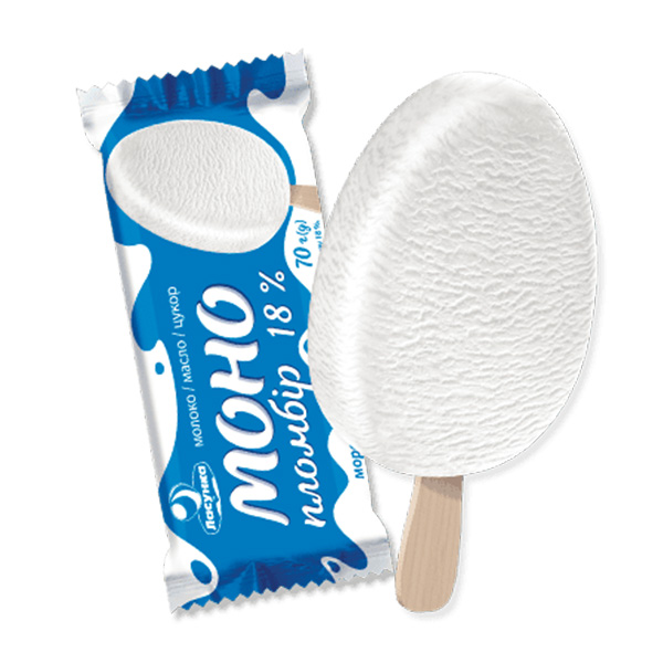 Мороженое моно эскимо Ласунка, 70 г
