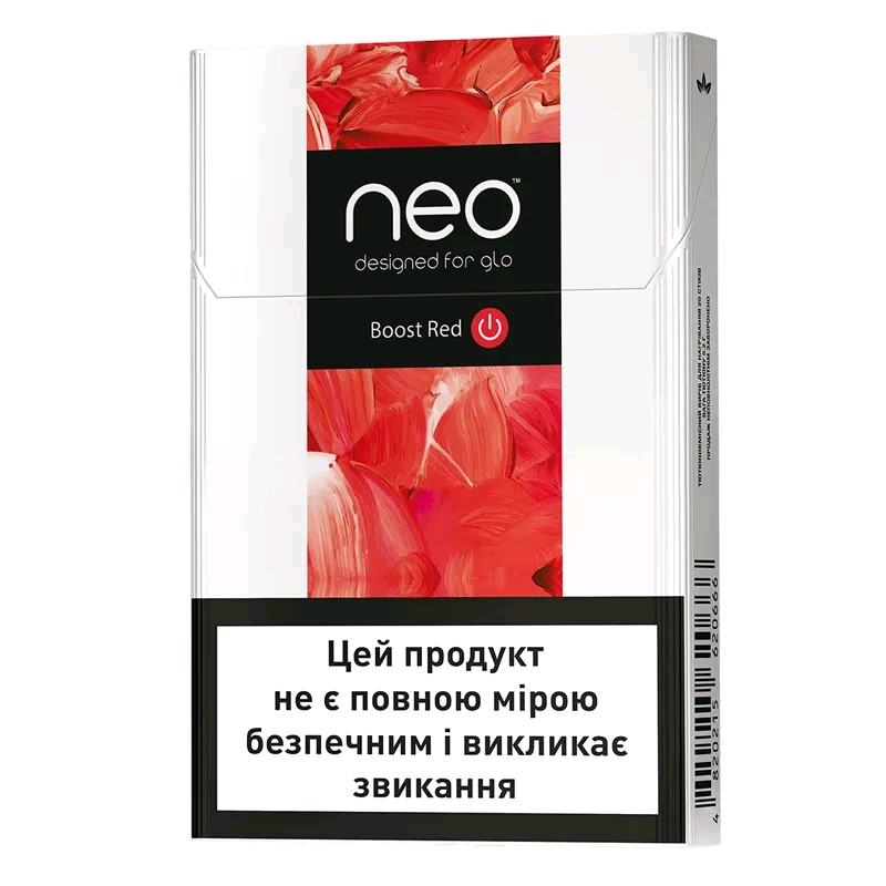 Сигареты Неостик буст красный, 20шт/уп.