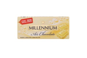 Шоколад белый пористый Милениум, 85 г