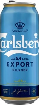 Пиво светлое безалкогольное экспортное Carlsberg, 0.5 л ж/б