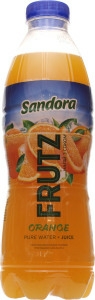 Напиток с соком апельсина Сандора Фрутз, 1л