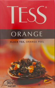 Чай черный листовой Tess Orange, 90 г