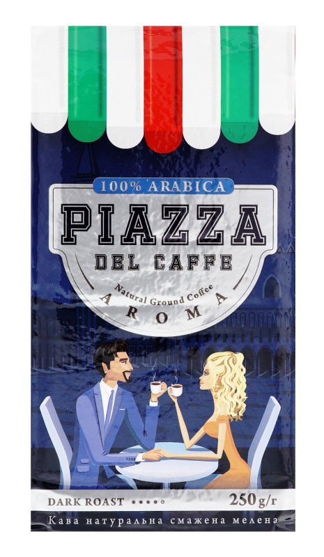 Кофе молотый Aroma Piazza, 250 г