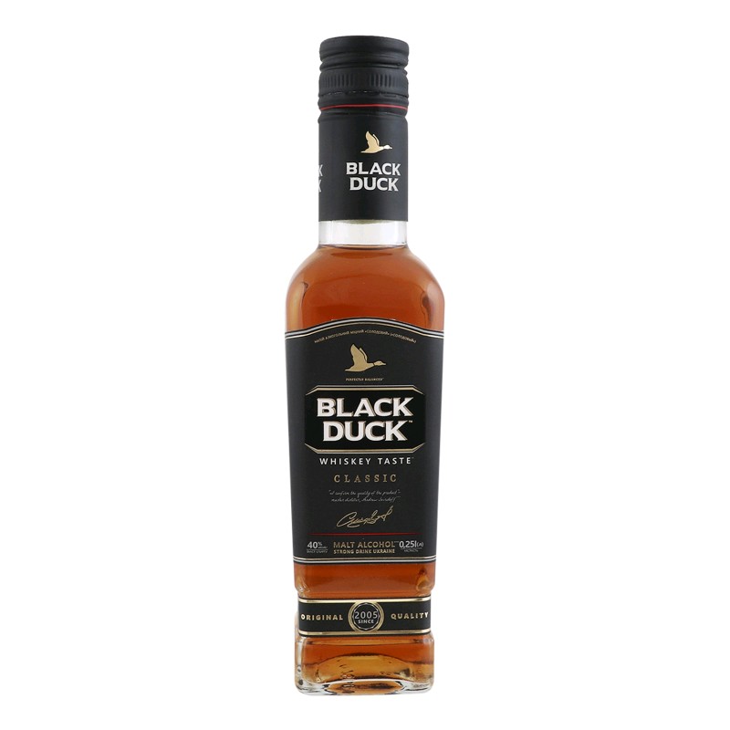 Напиток алкогольный 40% Classic Black Duck, 0.25 л