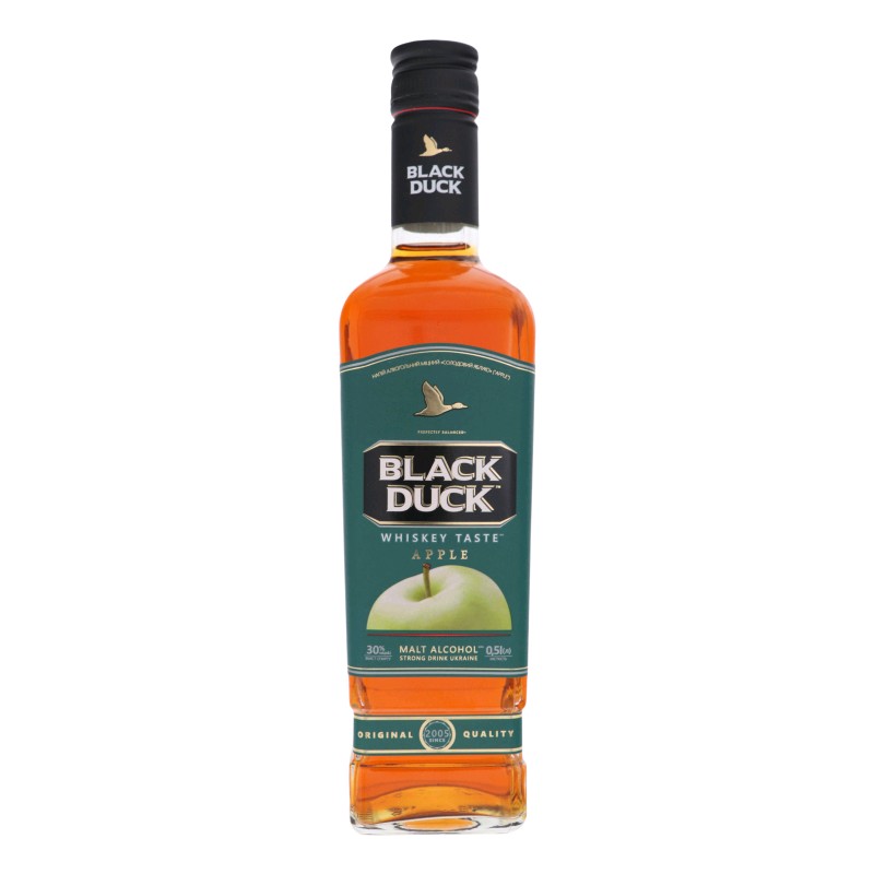 Напиток алкогольный 30% Apple Black Duck, 0.5 л