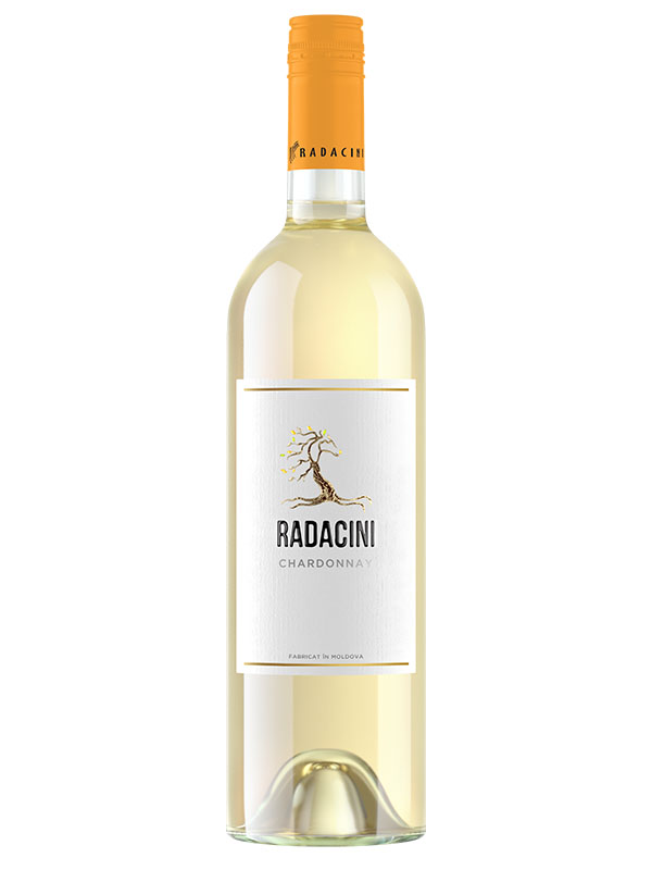Вино белое сухое Chardonnay Radacini, 0.75 л