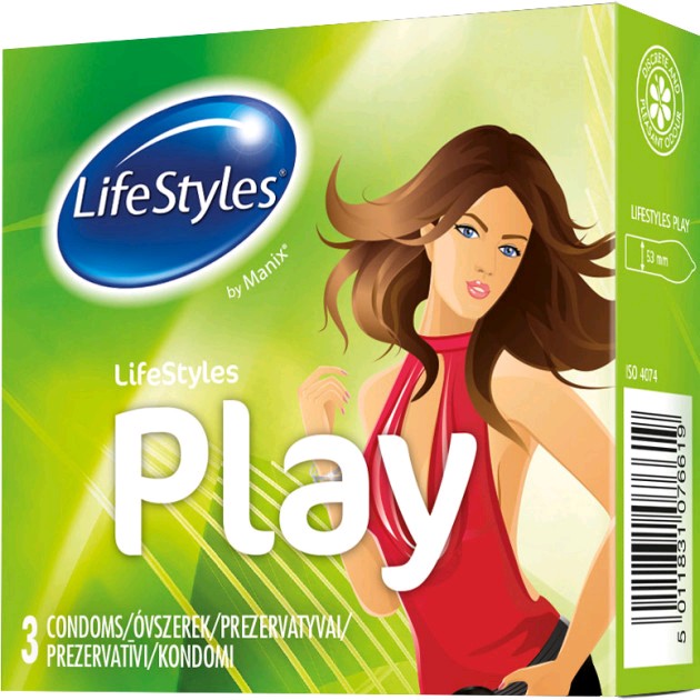 Презервативы Life Styles латекс Игра, 3шт