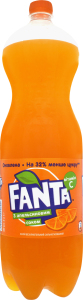 Напиток газированный апельсин Fanta, 2 л