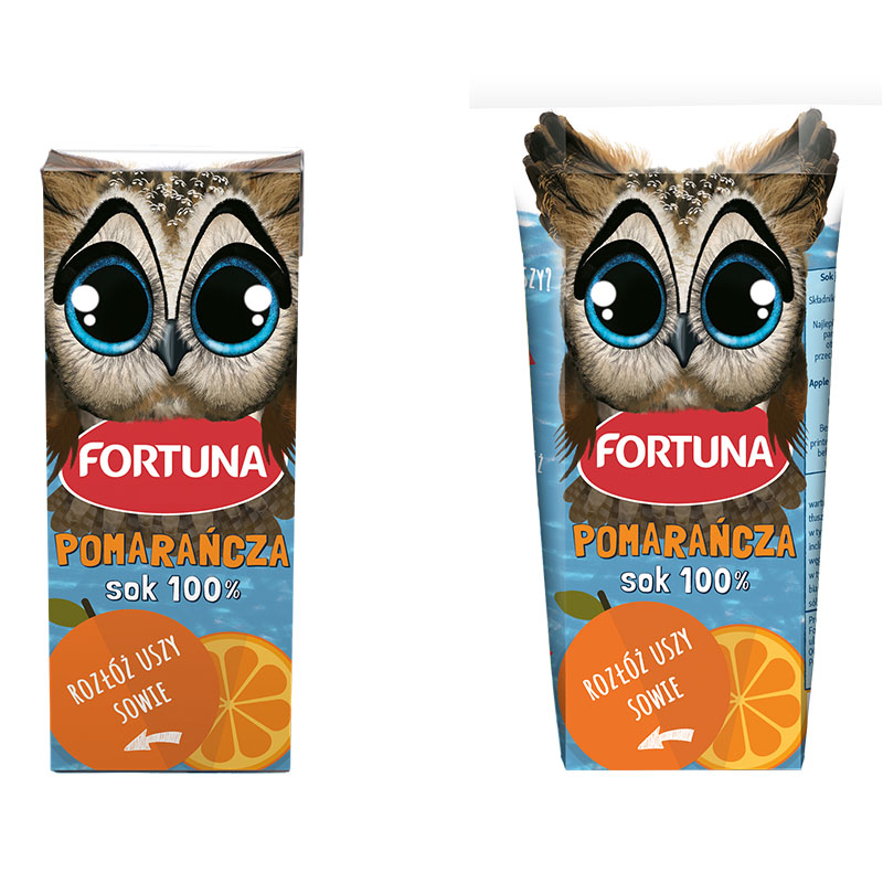 Сок апельсин Fortuna, 0.2 л