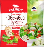 Замороженные овощи овощной букет Рудь, 400 г