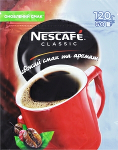 Кофе растворимый Nescafe Classic, 120 г