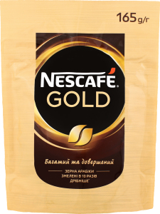 Кофе растворимый Nescafe Gold, 165 г