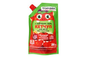 Кетчуп детский овощной Торчин, 200 г
