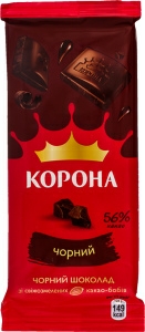 Шоколад черный Корона, 85 г