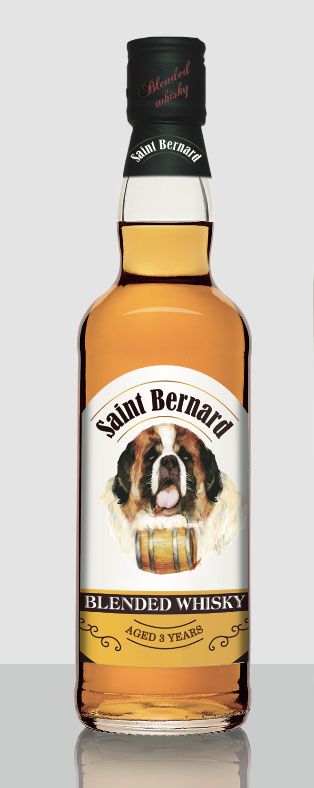 Виски Saint Bernard, 0.5 л