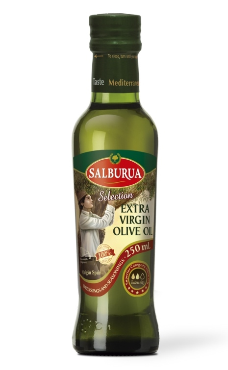 Масло оливковое Extra Virgin Salburua, 0.25 л